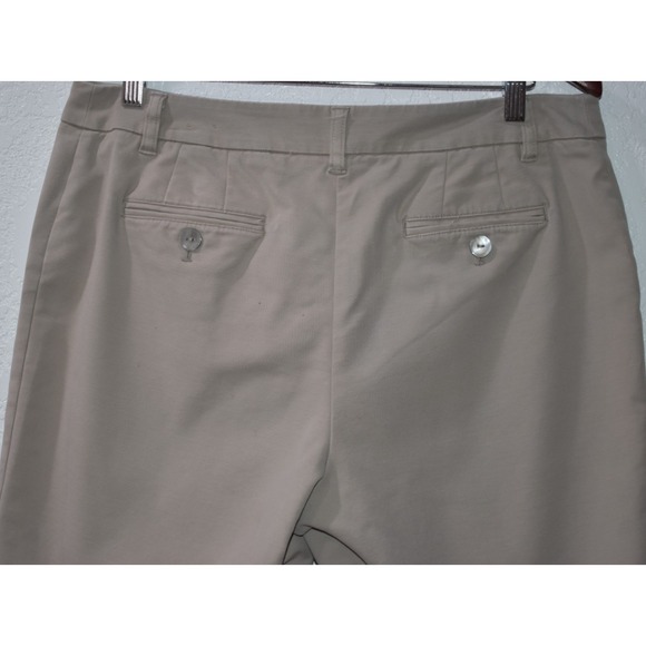 Chicos 2/Large Bermuda Shorts Flat Front Cotton Stretch Modest 11.5 inch inseam - Picture 16 of 16